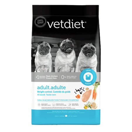Vetdiet Adult Weight Control Chicken, Rice & Sweet Potato Formula Dry Dog Food