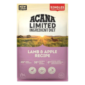 Acana Singles Lamb & Apple Dry Dog Food 13-lb