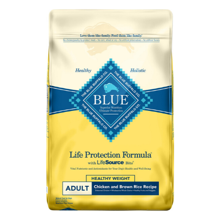 Blue Buffalo Life Protection Healthy Weight Adult Chicken & Brown Rice Dog Food
