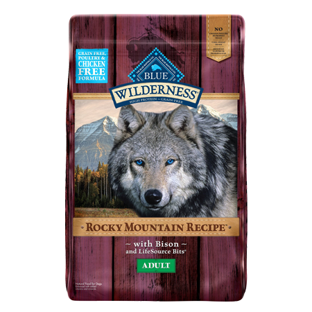 Blue Buffalo Wilderness Rocky Mountain Bison Adult Dog Food