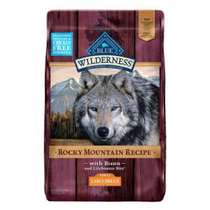 Blue Buffalo Wilderness Rocky Mountain Bison Adult Large Breed Dry Dog