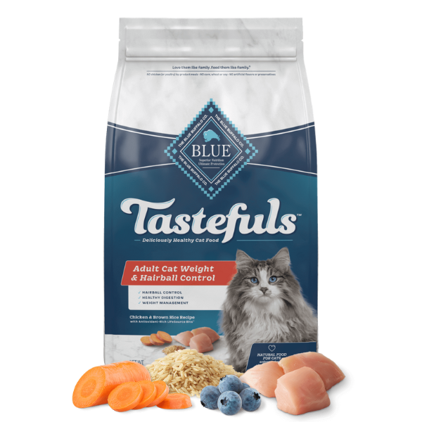 Blue Tastefuls Adult Cat Weight & Hairball Control