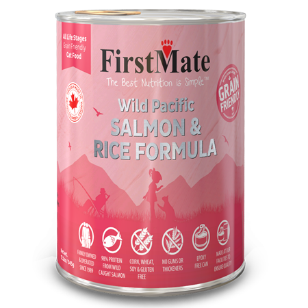 FirstMate Wild Pacific Salmon & Rice Formula for Cats