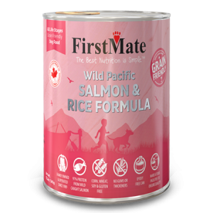 FirstMate Wild Pacific Salmon & Rice Wet Dog Food