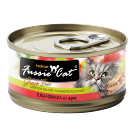 Fussie Cat Premium Tuna Formula in Aspic Grain-Free Canned Cat Food