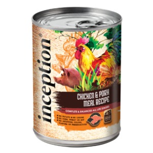 Inception Chicken and Pork Meal Canned Dog Food