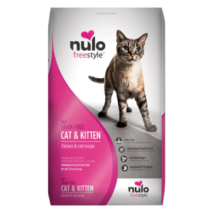 Nulo Freestyle Chicken & Cod Recipe Grain Free Dry Cat & Kitten Food