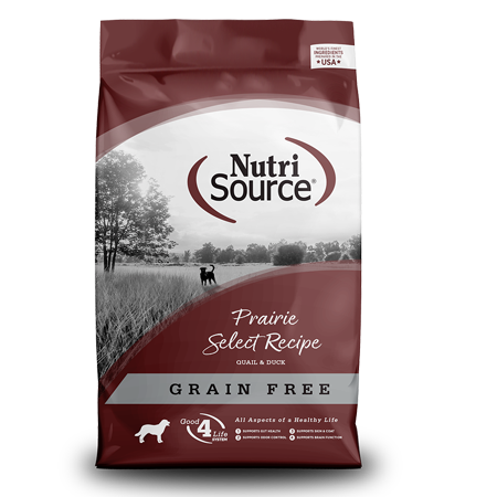 NutriSource Prairie Select Grain Free Dog Food