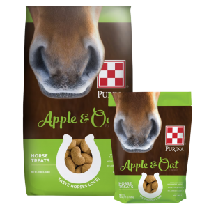 Purina Apple Oat Horse Treats Size Combo