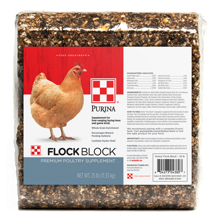 Purina Flock Block 25-lb