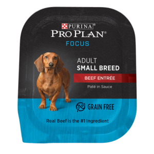 Purina Pro Plan Focus Adult Small Breed Beef Wet Dog Food