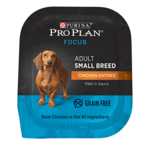 Purina Pro Plan FOCUS Adult Small Breed Chicken Entrée Wet Dog Food