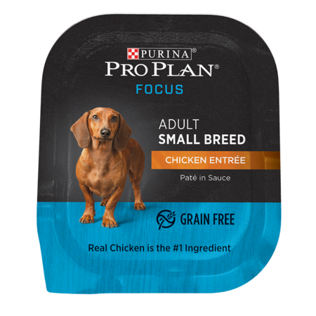 Purina Pro Plan FOCUS Adult Small Breed Chicken Entrée Wet Dog Food