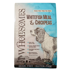 Wholesomes™ Grain-Free Whitefish Meal and Chickpeas