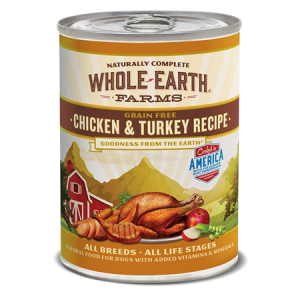 Whole Earth Farms Chicken & Turkey Wet Dog Food