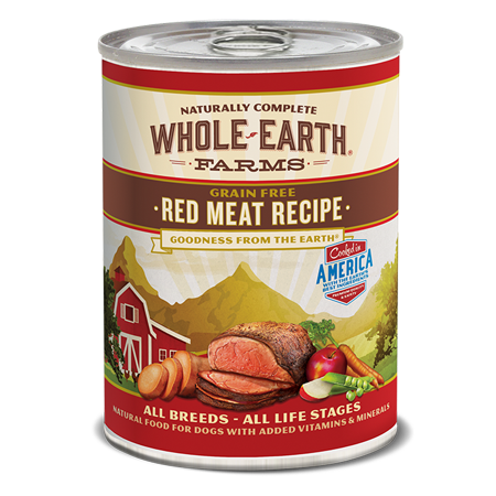 Whole Earth Farms Grain Free Red Meat Canned Dog Food