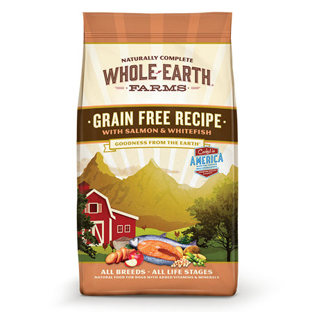 Whole Earth Farms Grain Free Dry Dog Food With Salmon & Whitefish