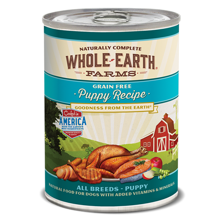 Whole Earth Farms Grain Free Puppy Canned Dog Food