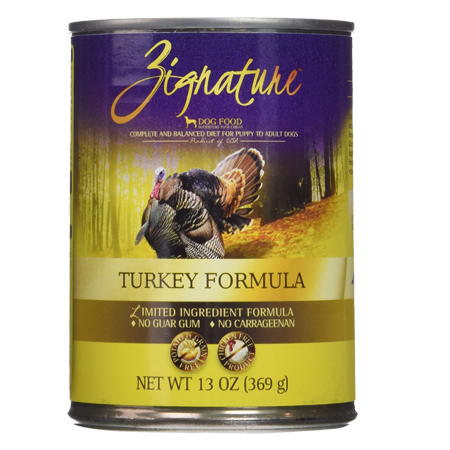 Zignature Turkey Limited Ingredient Formula Grain-Free Canned Dog Food