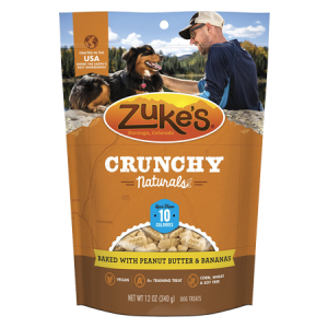 Zuke's Crunchy Naturals 10s Baked With Peanut Butter & Bananas Dog Treats