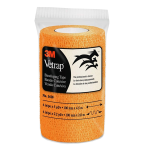 Vetrap Self-Adherent Bandaging Tape - Bright Orange