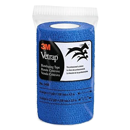 Vetrap Self-Adherent Bandaging Tape - Blue