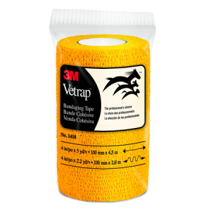 Vetrap Self-Adherent Bandaging Tape - Yellow