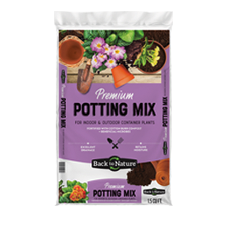 Back To Nature Premium Potting Mix Bag