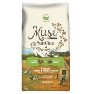 Purina Muse MasterPieces Natural Turkey & Chicken Recipe Dry Cat Food