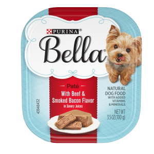 Purina Bella Beef & Smoked Bacon Flavor Wet Dog Food