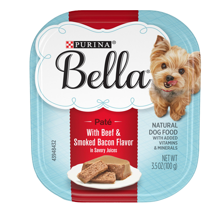 Purina Bella Beef & Smoked Bacon Flavor Wet Dog Food