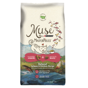 Muse MasterPieces Natural Salmon & Chicken Recipe Dry Cat Food