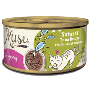 Purina Muse Natural Tuna Recipe in Gravy Canned Cat Food