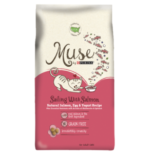 Purina Muse Sailing With Salmon Natural Grain Free Dry Cat Food