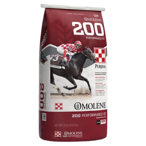 Purina Omolene 200 Performance RT. 50-lb bag.