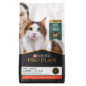 Purina Pro Plan LiveClear Allergen Reducing Salmon & Rice Formula Dry Cat Food