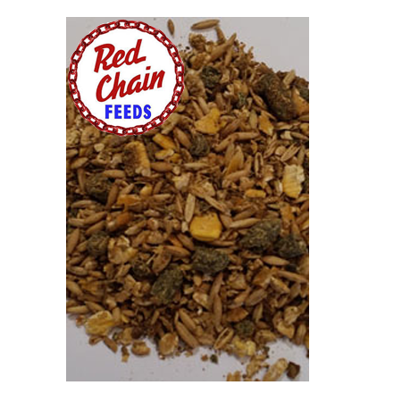 Red Chain 10% Buckaroo Textured Horse Feed