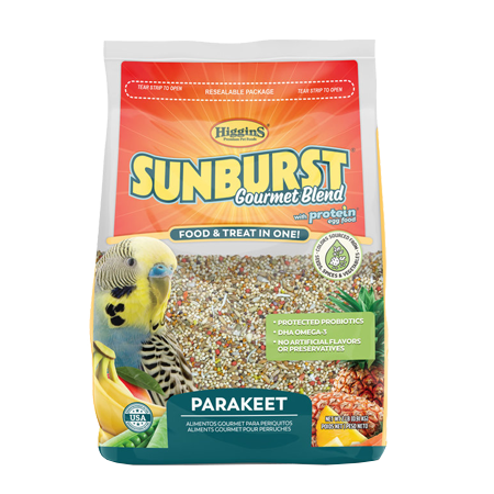 Sunburst Gourmet Blend Parakeet Feed