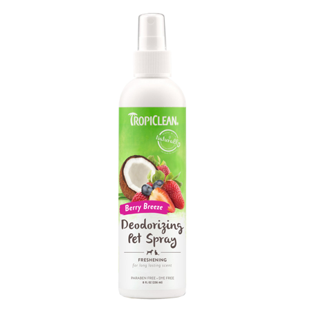 TropiClean Berry Breeze Deodorizing Pet Spray