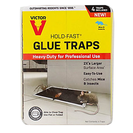 Victor Hold-Fast Disposable Mouse Glue Traps