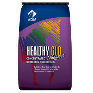 ADM Healthy Glo Nuggets Concentrated Nutrition Horse Feed