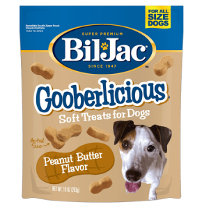 Bil-Jac Gooberlicious Peanut Butter Flavor Soft Dog Treats