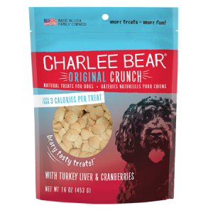 Charlee Bear Turkey Liver & Cranberry Flavor Dog Treats