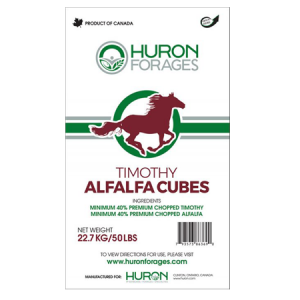 Huron Forages Timothy Alfalfa Cubes