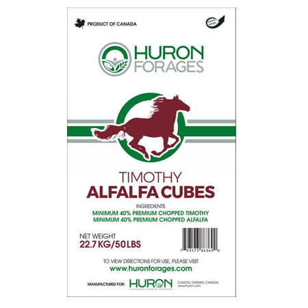 Huron Forages Timothy Alfalfa Cubes