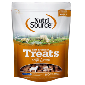 NutriSource Soft & Tender Dog Treats With Lamb