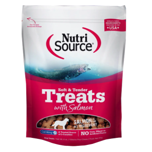 NutriSource Soft & Tender Dog Treats With Salmon