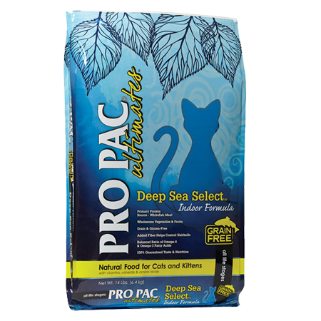 PRO PAC Deep Sea Select Indoor Formula Dry Cat Food