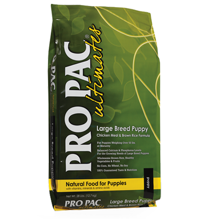 Pro Pac Large Breed Puppy Chicken Meal and Brown Rice Dry Dog Food