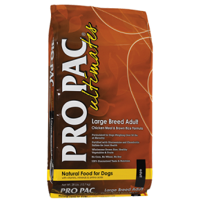 PRO PAC Ultimates large Breed Adult Chicken Meal & Brown Rice Dry Dog Food